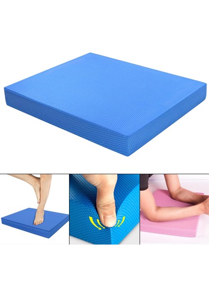 1pc Denge Pedi Rehabilitasyon Slip Olmayan Yoga Mat Köpük Pedi Yoga Iç Mekan Mavisi (Yurt Dışından) indirimleri