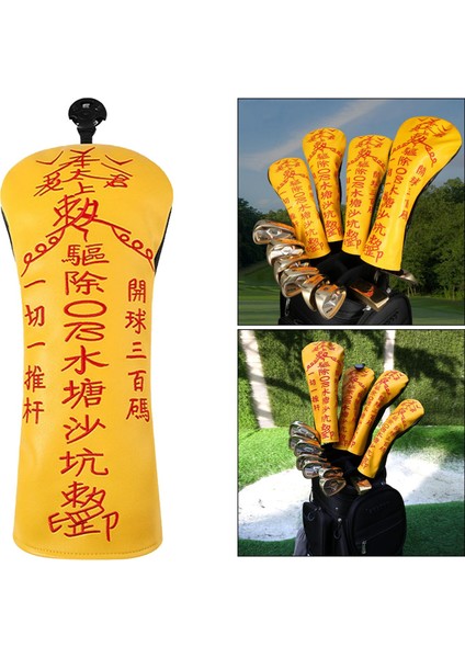 Pu Deri Golf Kulübü Kafa Kapak Sürücü / Fairway Ahşap / Hibrit Kafa Kapak Yok Ut (Yurt Dışından) fırsatları