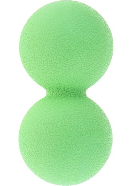 Pvc Tek Top / Fıstık Ayak Spor Aracı Masaj Topu Stres Kabartma Çift Top Yeşil (Yurt Dışından)