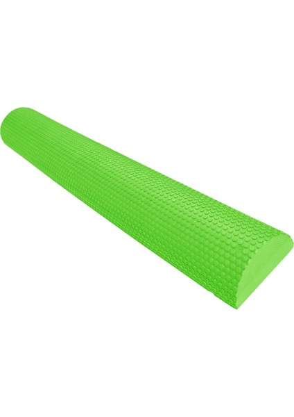Yarım Yuvarlak Masaj Köpük Roller Yoga Pilates Fitness Ekipman Dengesi Yeşil 60CM (Yurt Dışından)