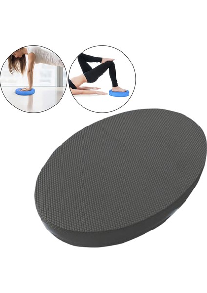 Denge Pad Slip Olmayan Su Geçirmez Yoga Eğitmeni Jimnastik Fitness Dance Black (Yurt Dışından) modelleri