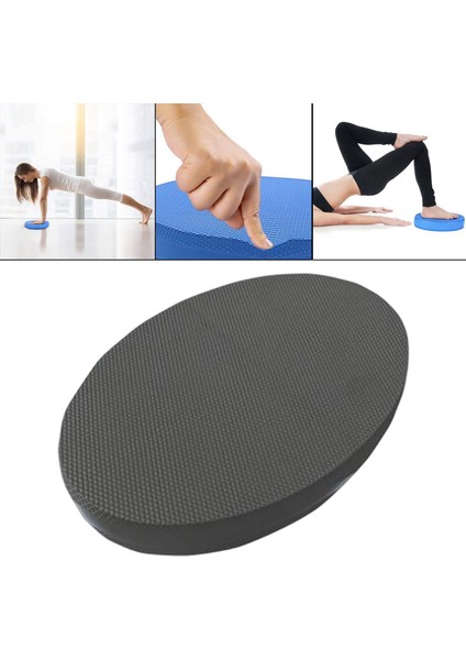 Denge Pad Slip Olmayan Su Geçirmez Yoga Eğitmeni Jimnastik Fitness Dance Black (Yurt Dışından) fırsatları