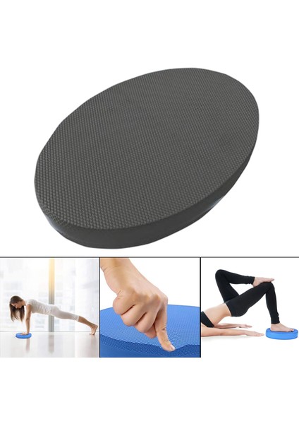 Denge Pad Slip Olmayan Su Geçirmez Yoga Eğitmeni Jimnastik Fitness Dance Black (Yurt Dışından) indirimleri