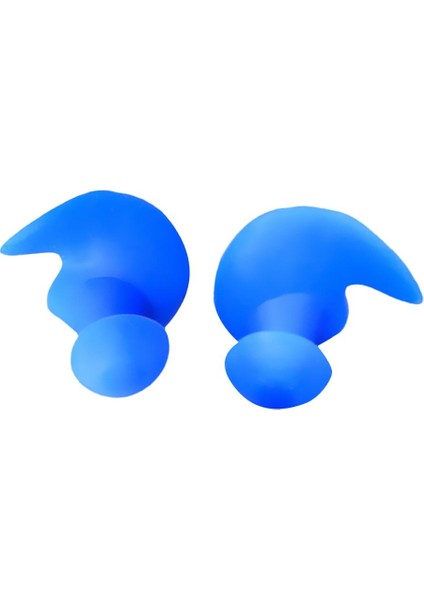 Yüzme Fiş Spiral Kulaklık Duş Gürültü Redüktör Kılıf Aksesuarları ile Mavi (Yurt Dışından) fiyatları