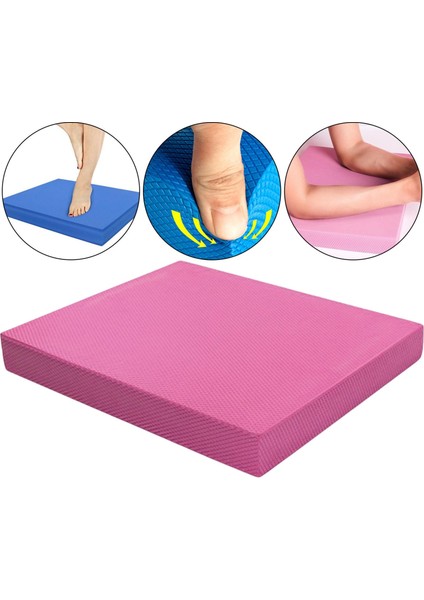 1pc Denge Pedi Rehabilitasyonu Kaymaz Yoga Mat Köpük Pedi Yoga Iç Mekan S Pembesi (Yurt Dışından) modelleri