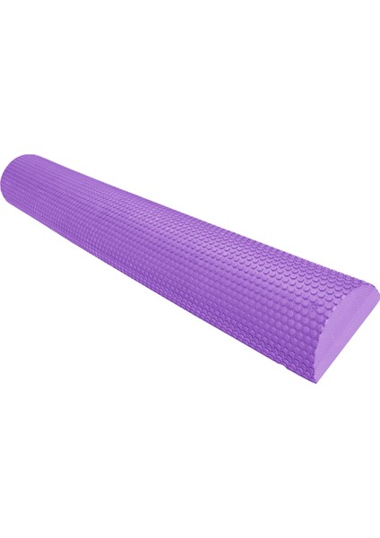 Yarım Yuvarlak Masaj Köpük Roller Yoga Pilates Fitness Ekipman Dengesi Pad Mor 60CM (Yurt Dışından) fiyatları