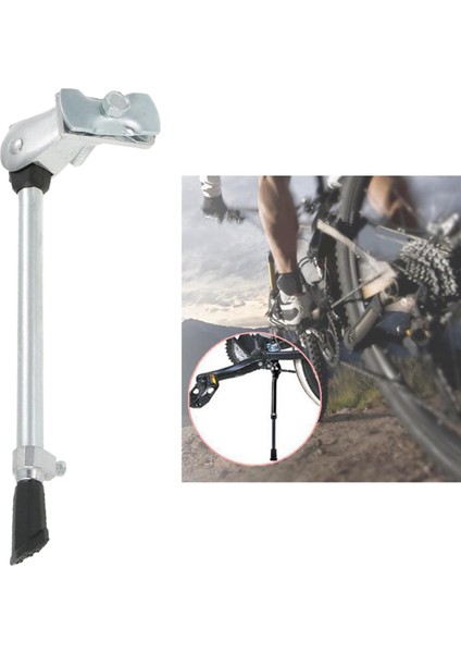 Sturdy Anti-Slip Mountain Bike Kickstand Arka Yan Stand Tek Bacak Stand (Yurt Dışından) fırsatları