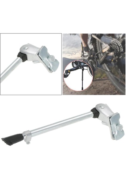 Sturdy Anti-Slip Mountain Bike Kickstand Arka Yan Stand Tek Bacak Stand (Yurt Dışından) indirimleri