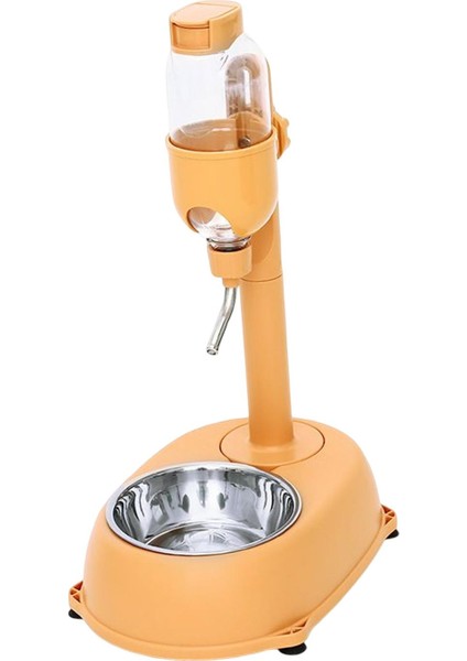 Portatif Evcil Hayvan Otomatik Su Içen Su Şişesi Içme Çeşme Köpek Kase Turuncu (Yurt Dışından) modelleri