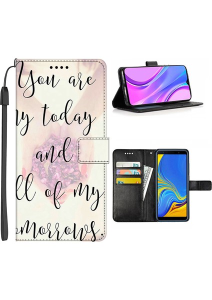 Samsung Galaxy A04E 4g / F04 4g / M04 4g Pu Deri Deri Telefon Kılıf Desen Baskı Cüzdan Stand Flip Cover (Yurt Dışından) modelleri
