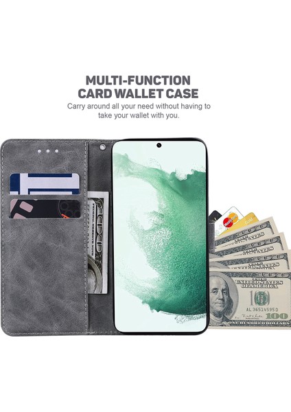Samsung Galaxy A04E Için 4g / F04 4g / M04 4g Baskılı Telefon Kılıfı Pu Deri Cüzdan Şok Geçirmez Stand Kapağı El Kayışı ile (Yurt Dışından) indirimleri