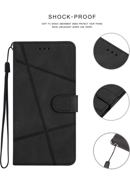 Samsung Galaxy A04 4g (164.4 x 76.3 x 9.1 Mm) Telefon Kılıfı Cüzdan Çılgın At Dokusu Pu Deri Kapak Standı Telefon Kılıfı Kayış (Yurt Dışından) fırsatları