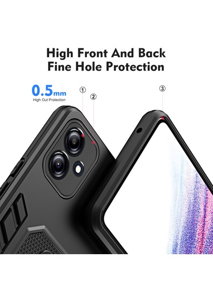 Samsung Galaxy A04 4g (164.4 x 76.3 x 9.1 Mm) Için Tpu + Pc Telefon Kılıfı, Kickstand Koruyucu Telefon Kapağı (Yurt Dışından) fiyatları