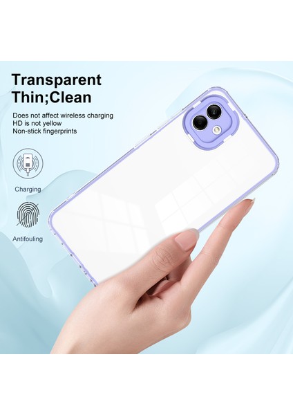 Samsung Galaxy A04 4g (164.4 x 76.3 x 9.1 Mm) Için Çizik Anti-Çizik Telefon Kılıfı 3'ü 1 Arada Tpu Arka Plaka + Pc Frame + Pc Kamera Koruma Halkası Hibrid Kapak (Yurt Dışından) indirimleri
