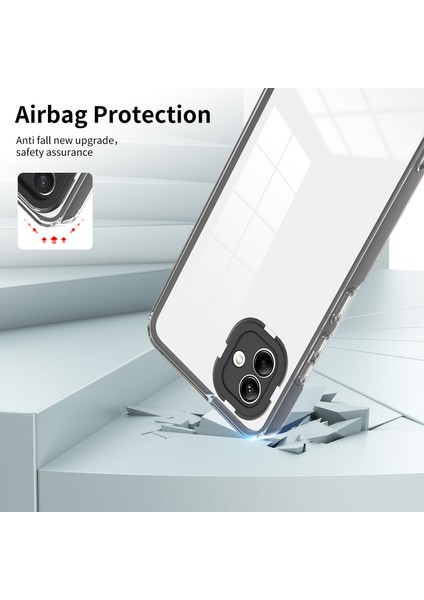 Samsung Galaxy A04 4g (164.4 x 76.3 x 9.1 Mm) Için Çizik Anti-Çizik Telefon Kılıfı 3'ü 1 Arada Tpu Arka Plaka + Pc Frame + Pc Kamera Koruma Halkası Hibrid Kapak (Yurt Dışından) fırsatları