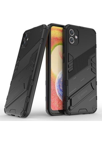 Samsung Galaxy A04E Için 4g Şok Geçirmez Kickstand Case Yumuşak Tpu Sabit Pc Anti-Fall Koruyucu Telefon Kapağı (Yurt Dışından) fiyatları