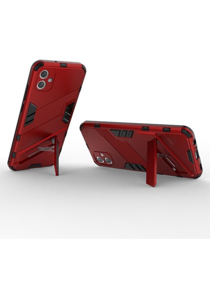 Samsung Galaxy A04E Için 4g Şok Geçirmez Kickstand Case Yumuşak Tpu Sabit Pc Anti-Fall Koruyucu Telefon Kapağı (Yurt Dışından) modelleri