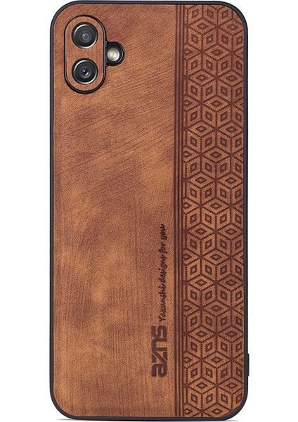 Samsung Galaxy A04E 4g Baskılı Desen Cep Telefonu Kılıf Şok Geçirmez Pu Deri+Tpu Telefon Kapağı (Yurt Dışından)