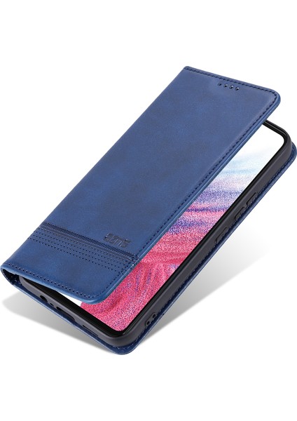 Samsung Galaxy A04E 4g Için Pu Deri Telefon Kılıfı, Stand Manyetik Emilim Flip Cüzdan Kapağı (Yurt Dışından) indirimleri