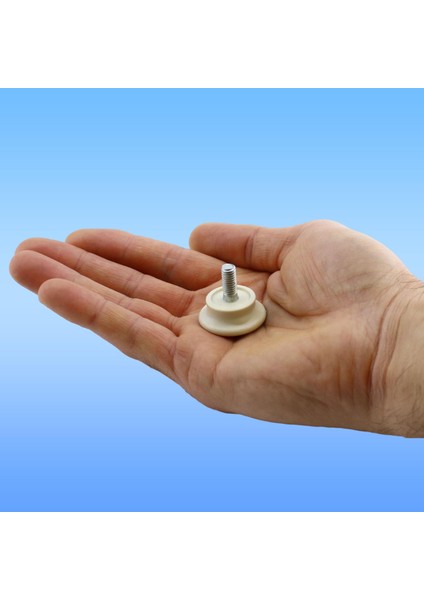 Bingo Rotil Ayakları M6 Civatalı Mm Krem Profil Ayağı 2.5 Cm (10 Adet) modelleri