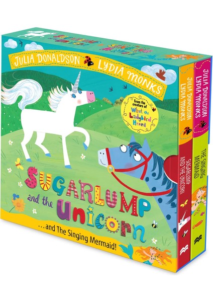 Sugarlump And The Unicorn And The Singing Mermaid Board Book Slipcase