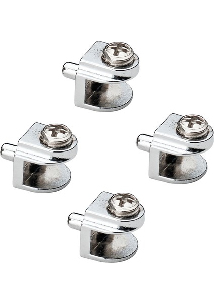 Cam Raf Tutucu Metal Cam Etejer Pimli Krom Metal Vidalı (4 Adet) modelleri