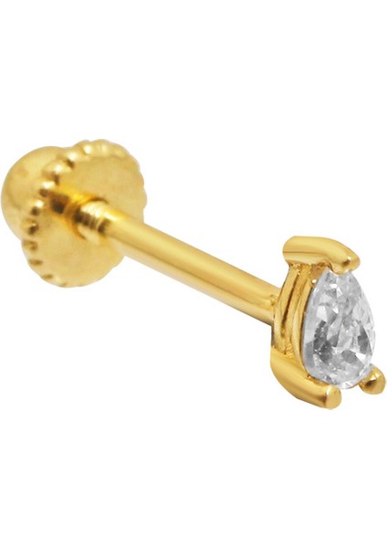 Altın Damla Piercing Tragus Helix