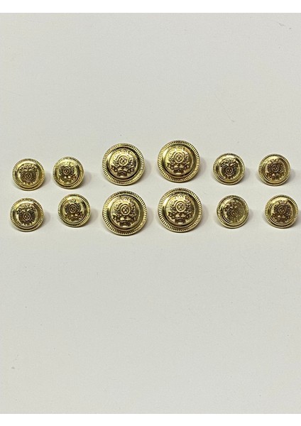 Blazer Ceket Düğmesi Gold 4+8 Li T fırsatları