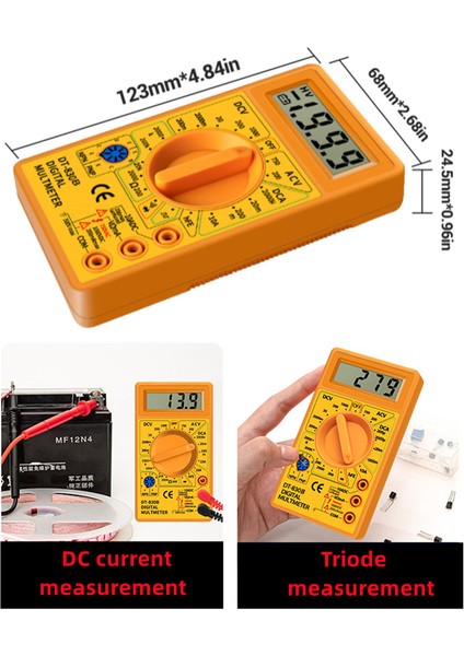 C/dc LCD Dijil Mulimr 750/1000 V Volmr Mprmr Ohm Yükk Güvnlik L Mr Dijil Mulimr (Yurt Dışından)