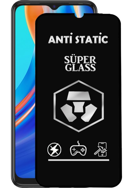 Tecno Spark 7t Tam Kaplayan Anti Statik Çizilmez Safir Ekran Koruyucu Cam