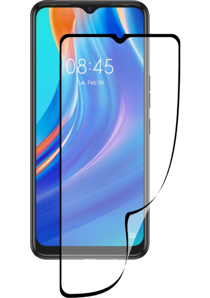 Tecno Spark 7t Tam Kaplayan Fiber Nano Ekran Koruyucu Cam