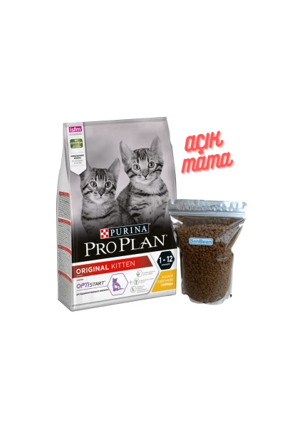 Pro Plan Kitten Tavuklu 1 kg Yavru Kuru Kedi Maması