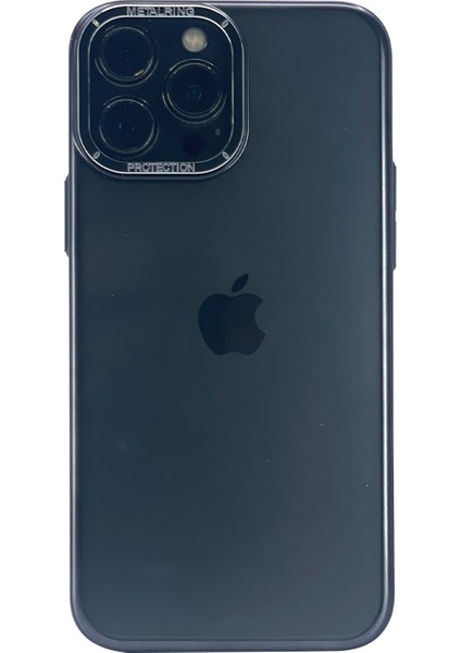 Apple iPhone 14 Pro Uyumlu Nettech Mika Renkli Metal Çerçeveli Seri Arka Koruma Kılıf
