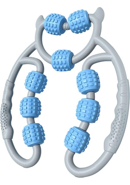 Masaj Silindir Taşınabilir Kas Gevşeme Silindiri 360 Derece 9 Tekerlek Derinliğinde (Yurt Dışından)