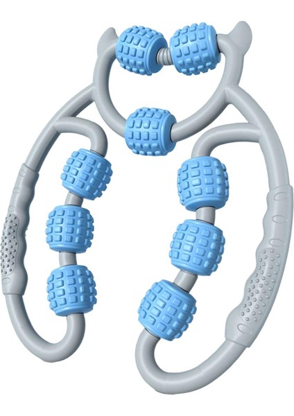Masaj Silindir Taşınabilir Kas Gevşeme Silindiri 360 Derece 9 Tekerlek Derinliğinde (Yurt Dışından)