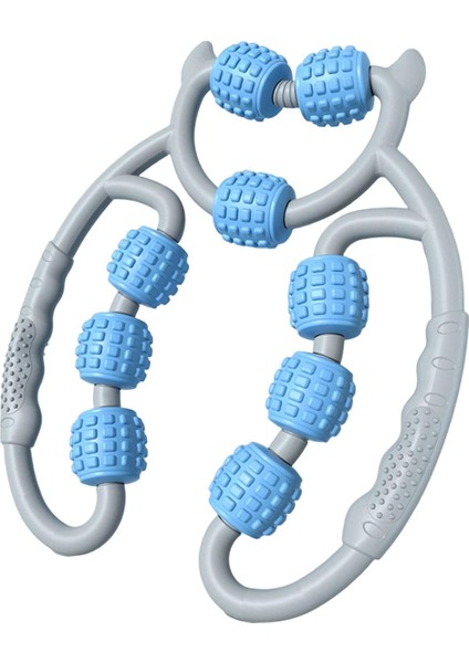 Masaj Silindir Taşınabilir Kas Gevşeme Silindiri 360 Derece 9 Tekerlek Derinliğinde (Yurt Dışından)