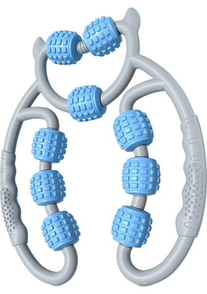 Masaj Silindir Taşınabilir Kas Gevşeme Silindiri 360 Derece 9 Tekerlek Derinliğinde (Yurt Dışından)
