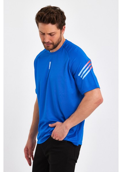 Genıus Store Erkek Spor Tişört Baskılı Fitness, Antrenman Fit