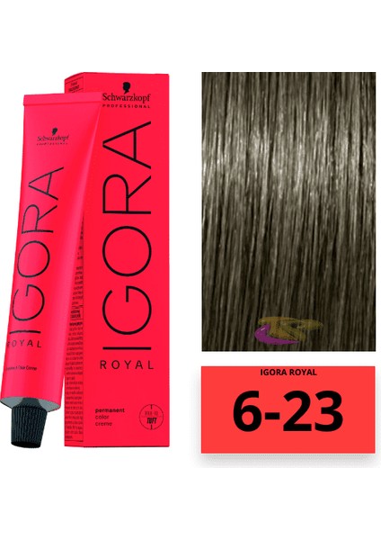 Igora Royal 6-23 Koyu Kumral Küllü Mat Boya 60 ml