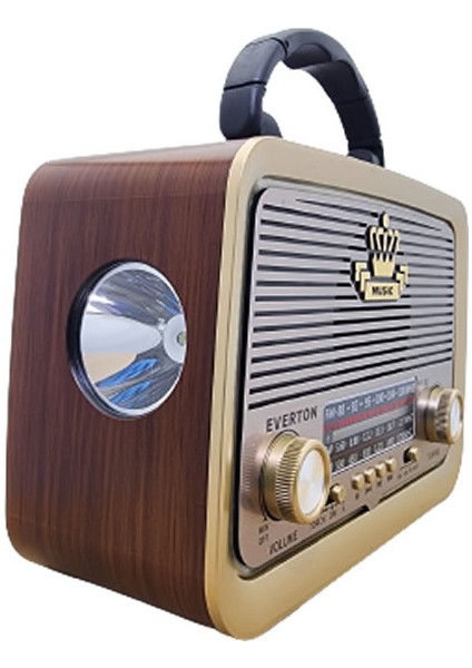 RT-301 Bluetooth-Usb-Sd-Fm Nostaljik Radyo