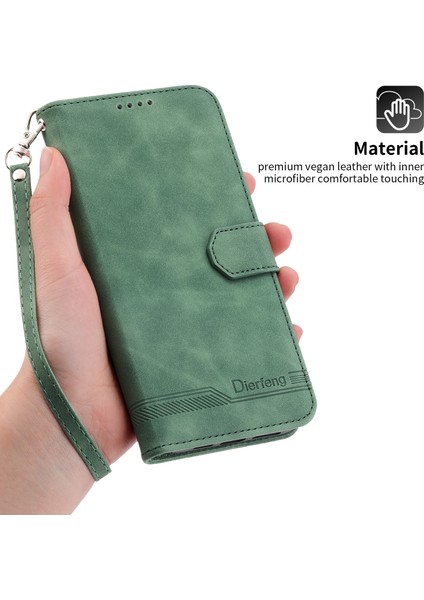 Xstepcase Dierfeng Df-03 Apple Phone 14 Pro Max Pu Deri Kılıf Hatları Için Baskılı Şok Geçirmez Telefon Cüzdan Stand Kapağı (Yurt Dışından) fiyatları