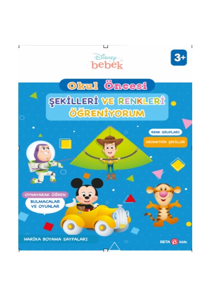 Disney Eğitsel Okul Öncesi Şekilleri ve Renkleri Öğreniyorum