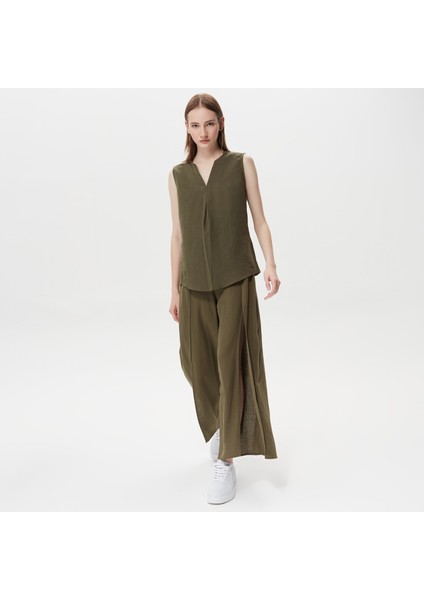 Nautıca Kadın Yeşil Pantolon 35P852T.3BP