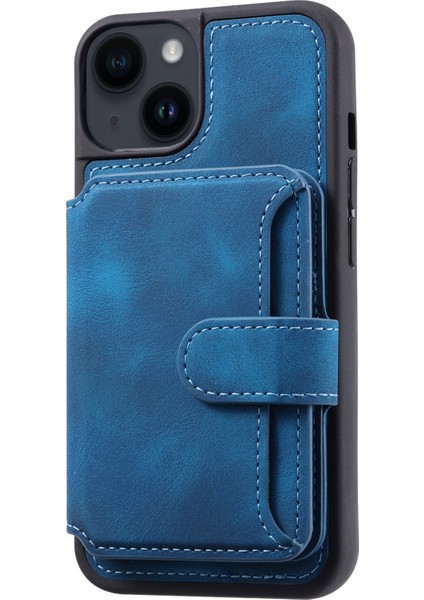 Xstepcase Apple Phone 13 Için Rfıd Engelleme Telefon Kılıfı, Cüzdan Kickstand Deri Kaplamalı Tpu Arka Kapak (Yurt Dışından) indirimleri