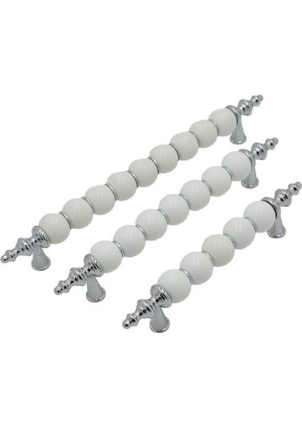 Mat Siyah Mobilya Dolap Mutfak Çekmece Kulpu 192 mm (19,2 Cm) 10 Adet