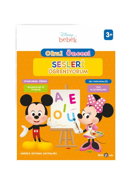 Disney Eğitsel Okul Öncesi Sesleri Öğreniyorum
