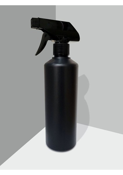 500 ml Boş Siyah Polietilen Kimyasala Dayanıklı Sprey Şişe