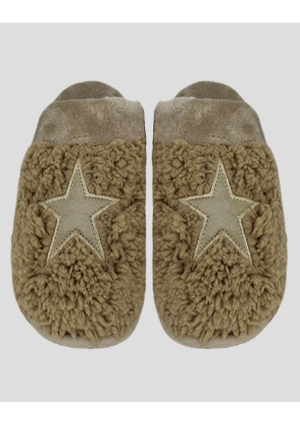 YILİ - Yıldız Detaylı Kadın Ev Terliği