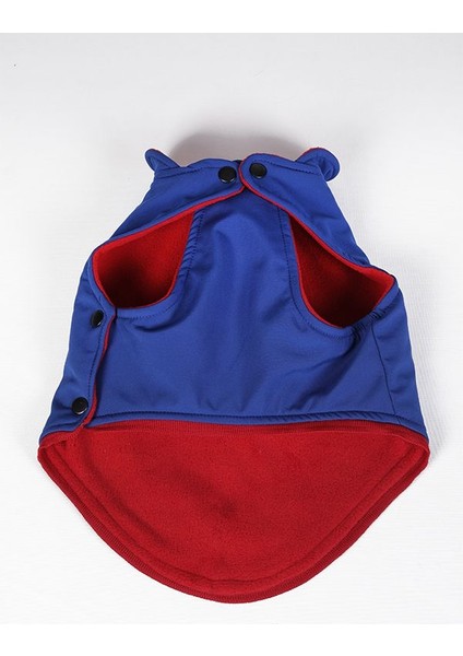 Küçük ve Orta Irk Saks Mavi Yelek Softshell