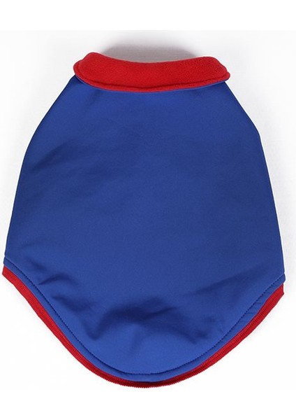 Küçük ve Orta Irk Saks Mavi Yelek Softshell